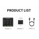 TELESIN Triple Battery Charger for GoPro Hero 13