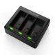 TELESIN Triple Battery Charger for GoPro Hero 13
