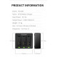 TELESIN Triple Battery Charger for GoPro Hero 13
