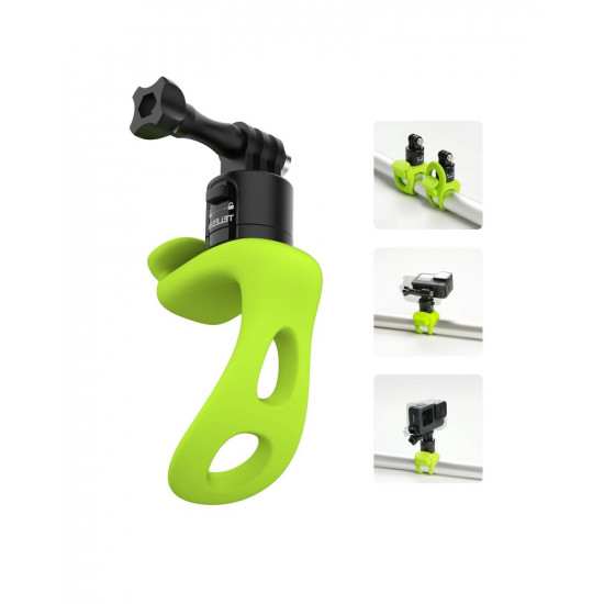TELESIN Quick Release Elastic Small Q Handlebar Mount (Gray)