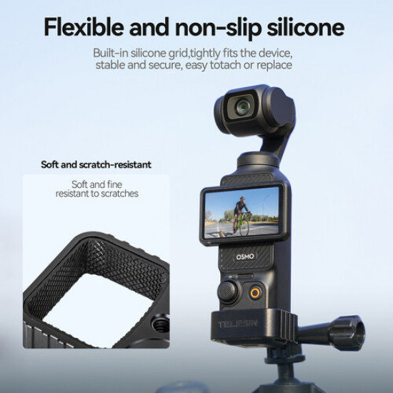 TELESIN Metal Extension Frame for DJI Osmo Pocket 3