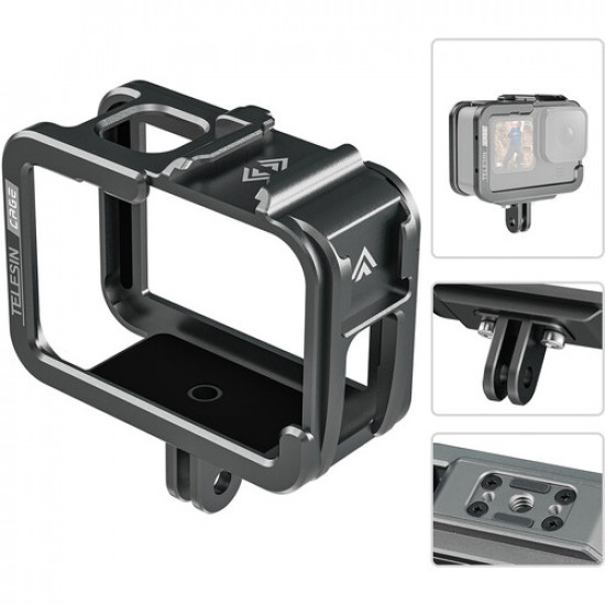 TELESIN Metal Combo Cage for GoPro 13/12/11/10/9