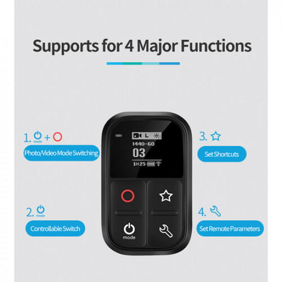 Telesin GP-RMT-T02 Waterproof OLED Wifi Remote