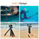 TELESIN Floating Tripod Selfie Stick