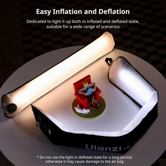 Ulanzi UA20 20W Portable Air Tube Bi-Color LED Light