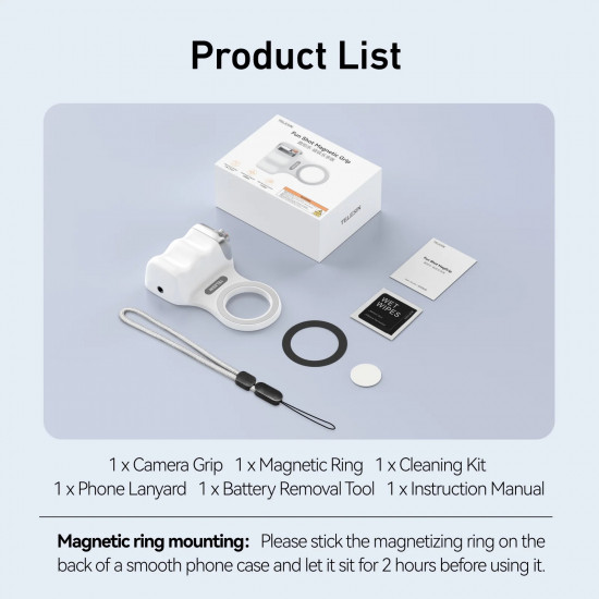 TELESIN Fun Shot Magnetic Grip For Phone
