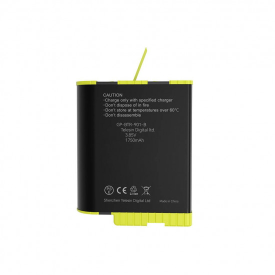 TELESIN Battery for GoPro Hero 12/11/10/9 Black Camera Battery