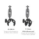 TELESIN Aluminum Alloy Universal Handlebar Mount