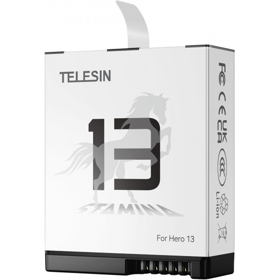 TELESIN 1950mAh Stamina Battery for GoPro Hero 13