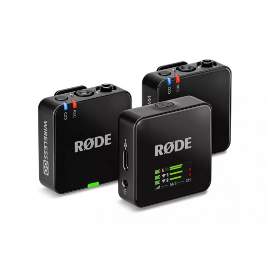 RODE Wireless GO (Gen 3) 2-Person Compact Digital Wireless Microphone System