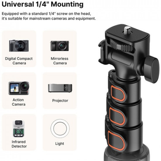 Ulanzi TB64 Light Stand Tripod for Camera Smartphone Ulanzi TB64 Light Stand Tripod for Camera Smartphone