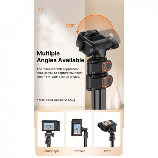 Ulanzi TB64 Light Stand Tripod for Camera Smartphone Ulanzi TB64 Light Stand Tripod for Camera Smartphone