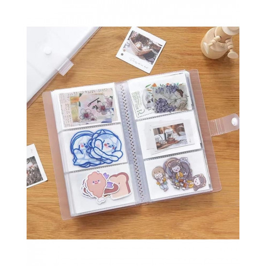 Instax Mini Film Transparent Photo Book Album 300 Pockets for Fujifilm Instax Film 7/8/9/10/11/12/Evo