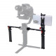 Stabilizer Dual Handle Grip Extension Arm Adjustable Light Monitor Bracket Stand For RS2/RSC2/RS3 Mini/RS3/RS4 Pro Stabilizer Dual Handle Grip Extension Arm Adjustable Light Monitor Bracket Stand For RS2/RSC2/RS3 Mini/RS3/RS4 Pro