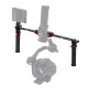 Stabilizer Dual Handle Grip Extension Arm Adjustable Light Monitor Bracket Stand For RS2/RSC2/RS3 Mini/RS3/RS4 Pro Stabilizer Dual Handle Grip Extension Arm Adjustable Light Monitor Bracket Stand For RS2/RSC2/RS3 Mini/RS3/RS4 Pro