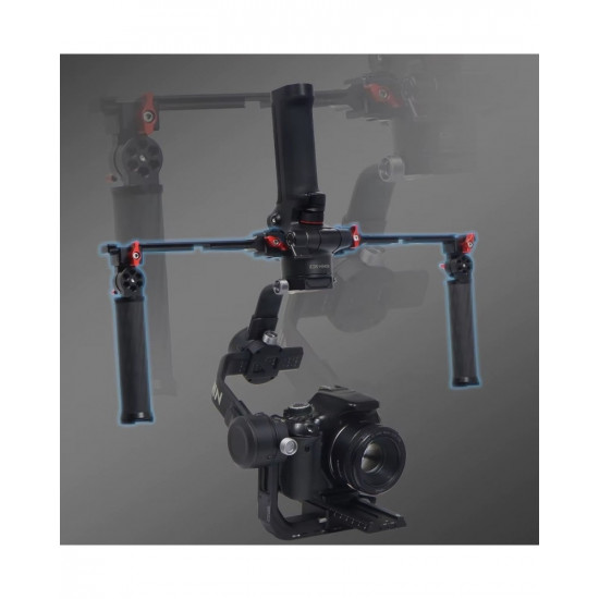Stabilizer Dual Handle Grip Extension Arm Adjustable Light Monitor Bracket Stand For RS2/RSC2/RS3 Mini/RS3/RS4 Pro Stabilizer Dual Handle Grip Extension Arm Adjustable Light Monitor Bracket Stand For RS2/RSC2/RS3 Mini/RS3/RS4 Pro