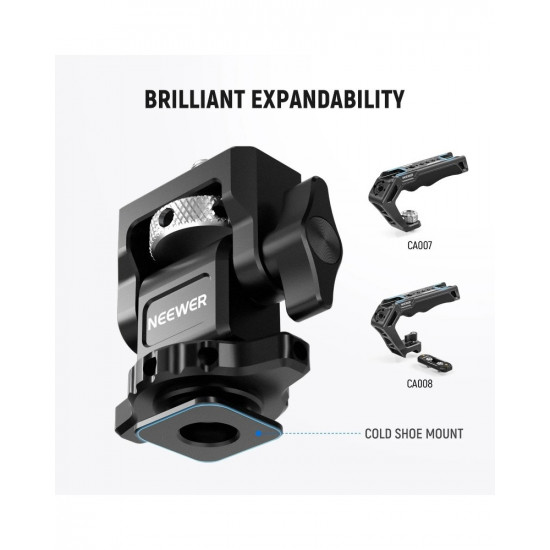 NEEWER MA002 Field Monitor Holder with Cold Shoe Mount