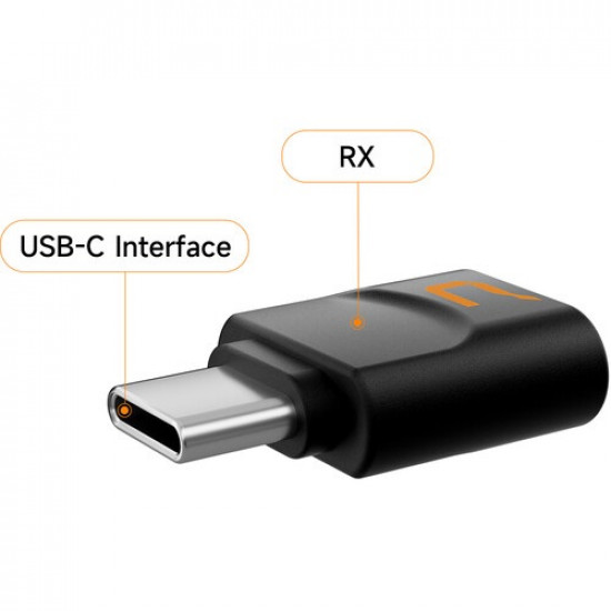 COMICA Audio EJoy Uni Pro D RGB Cardioid Condenser Wireless/USB-C Microphone with Desktop Stand