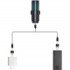 COMICA Audio EJoy Uni Pro D RGB Cardioid Condenser Wireless/USB-C Microphone with Desktop Stand
