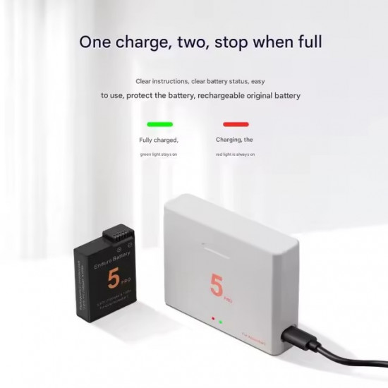 Battery Charger for DJI Osmo 360/ Action 5Pro/4/3