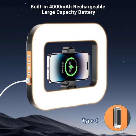 YM-200 Rechargeable 20W Selfie Portable Ring Light Phone Adjustable Fill Ring Light YM-200 Rechargeable 20W Selfie Portable Ring Light Phone Adjustable Fill Ring Light