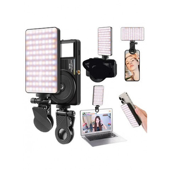 M19 Magnetic Double-Sided LED Video Light – Dimmable 2500K-9000K Fill Light M19 Magnetic Double-Sided LED Video Light – Dimmable 2500K-9000K Fill Light