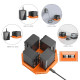 SmallRig NP-F550 F570 F750 F970 4-Channel Camera Battery Charger SmallRig NP-F550 F570 F750 F970 4-Channel Camera Battery Charger