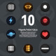 PHOTOOLEX x AMBITFUL 10W Flash Light Photography Spotlight Four Colors