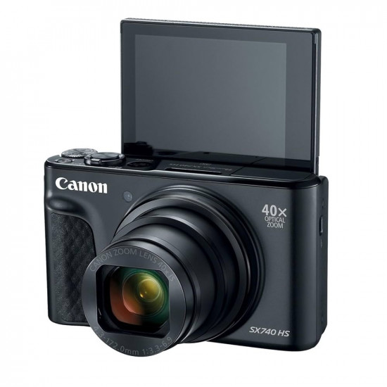 Canon PowerShot SX740 HS Digital Camera (Black)