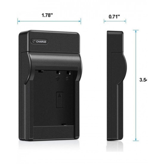NB-4L Battery Charger for Canon IXUS Digital 30 40 50 55 60 65 80 IS 100 I20 110 115 120 130 117 220 225 230 255 HS NB-6L NB-8L