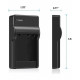 NB-4L Battery Charger for Canon IXUS Digital 30 40 50 55 60 65 80 IS 100 I20 110 115 120 130 117 220 225 230 255 HS NB-6L NB-8L
