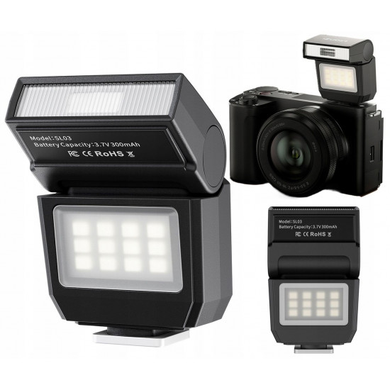 Ulanzi SL03 Spark Lite Camera Flash Light(Black)! Ulanzi SL03 Spark Lite Camera Flash Light(Black)!
