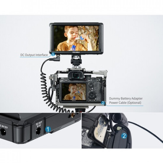 FeelWorld FW568 PRO 6" High-Bright On-Camera 4K HDMI Monitor