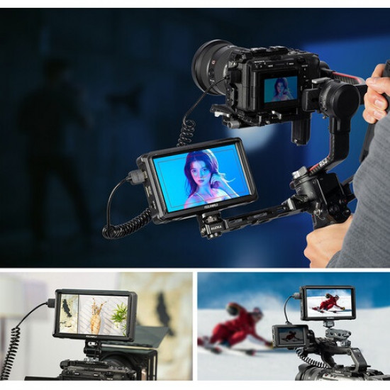 FeelWorld FW568 PRO 6" High-Bright On-Camera 4K HDMI Monitor