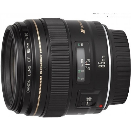 Canon EF 85mm f/1.8 USM Lens, Black Canon EF 85mm f/1.8 USM Lens, Black