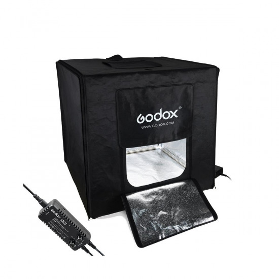 Godox LSD60 60*60*60cm LED Mini Photography Studio Shooting Tent Softbox with 2pcs LED Light Board Godox LSD60 60*60*60cm LED Mini Photography Studio Shooting Tent Softbox with 2pcs LED Light Board