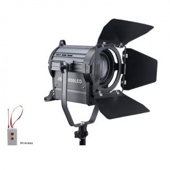 QIHE JSP-1000LED,100W LED Fresnel Light,Spotlight,Continuous Light With Wireless Remote Control 