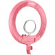 Godox LR160 Pink Led Ring Light with Make Up Mirror Bi-color 3300-8000K 18W Video Selfie Makeup Fill Lighting Live Shooting