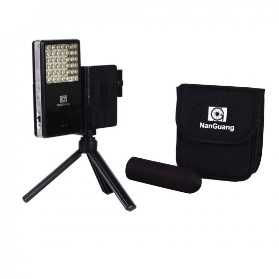 Nanguang CN-42 2.5W 222LM Cellphone selfie portable Photography LED Light Panel Lighting for iPhone Sumsung Sony Phone