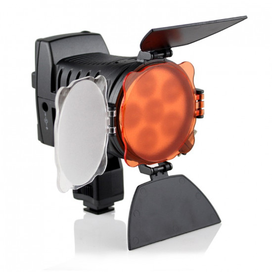 Sidande 5010A LED Spotlight Video Light Mount on Camera lighting 3000-6000K For Wedding SLR camera DV studio Photo lights
