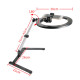 Cell phone Stander With LED Ring, Stand Studio Fill Light for Videos Cell phone Stander With LED Ring, Stand Studio Fill Light for Videos