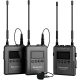 SARAMONIC UWMIC9S KIT2 WIRELESS MICROPHONE SYSTEM (TX+TX+RX) SARAMONIC UWMIC9S KIT2 WIRELESS MICROPHONE SYSTEM (TX+TX+RX)