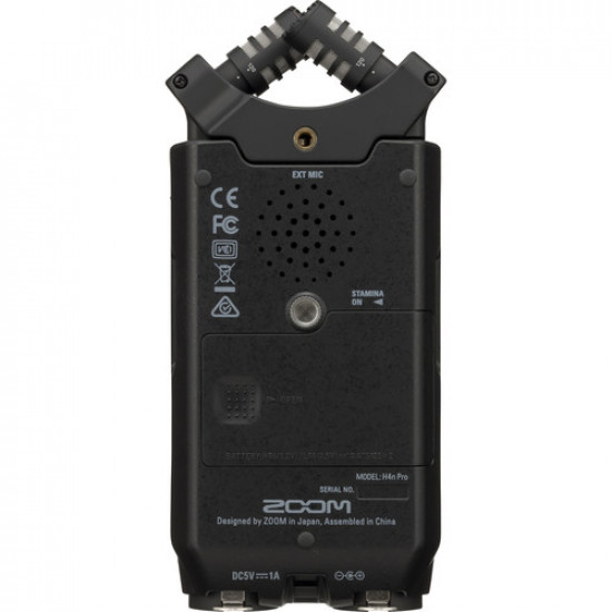 Zoom H4n Pro 4-Input / 4-Track Portable Handy Recorder with Onboard X/Y Mic Capsule (Black) Zoom H4n Pro 4-Input / 4-Track Portable Handy Recorder with Onboard X/Y Mic Capsule (Black)