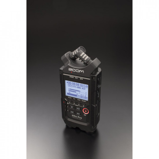 Zoom H4n Pro 4-Input / 4-Track Portable Handy Recorder with Onboard X/Y Mic Capsule (Black) Zoom H4n Pro 4-Input / 4-Track Portable Handy Recorder with Onboard X/Y Mic Capsule (Black)