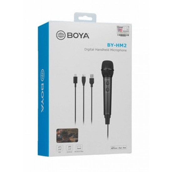BOYA BY-HM2 Digital Handheld Microphone