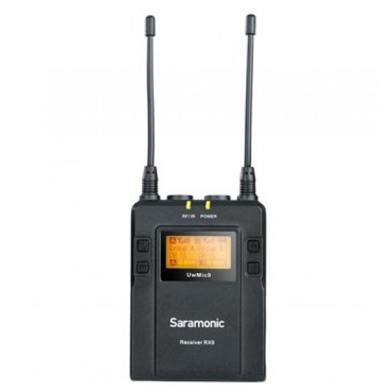 Saramonic Dual-Channel Receiver RX9 for UwMic9 wireless audio system