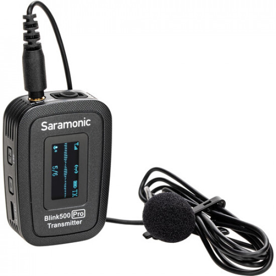 SARAMONIC BLINK 500 PRO B5 (TX+RXUC) Digital Wireless Omni Lavalier Microphone System for USB Type-C Devices (2.4 GHz) SARAMONIC BLINK 500 PRO B5 (TX+RXUC) Digital Wireless Omni Lavalier Microphone System for USB Type-C Devices (2.4 GHz)