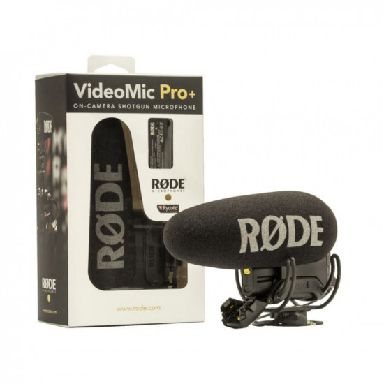 Rode VideoMic PRO+ On-Camera Video Shotgun Microphone Rode VideoMic PRO+ On-Camera Video Shotgun Microphone