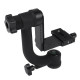 Bk-45 Panoramic 360 Degree Vertical Pro Gimbal Tripod Head For Dslr Camera Telephoto Lens Quick Release Plate