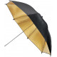 UB-003 Photo  Studio Reflector Umbrella(101cm Black/Gold)
